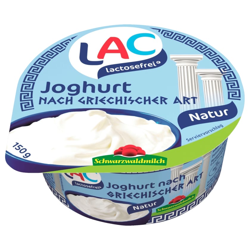 Schwarzwaldmilch LAC Joghurt nach griechischer Art Natur laktosefrei 150g
